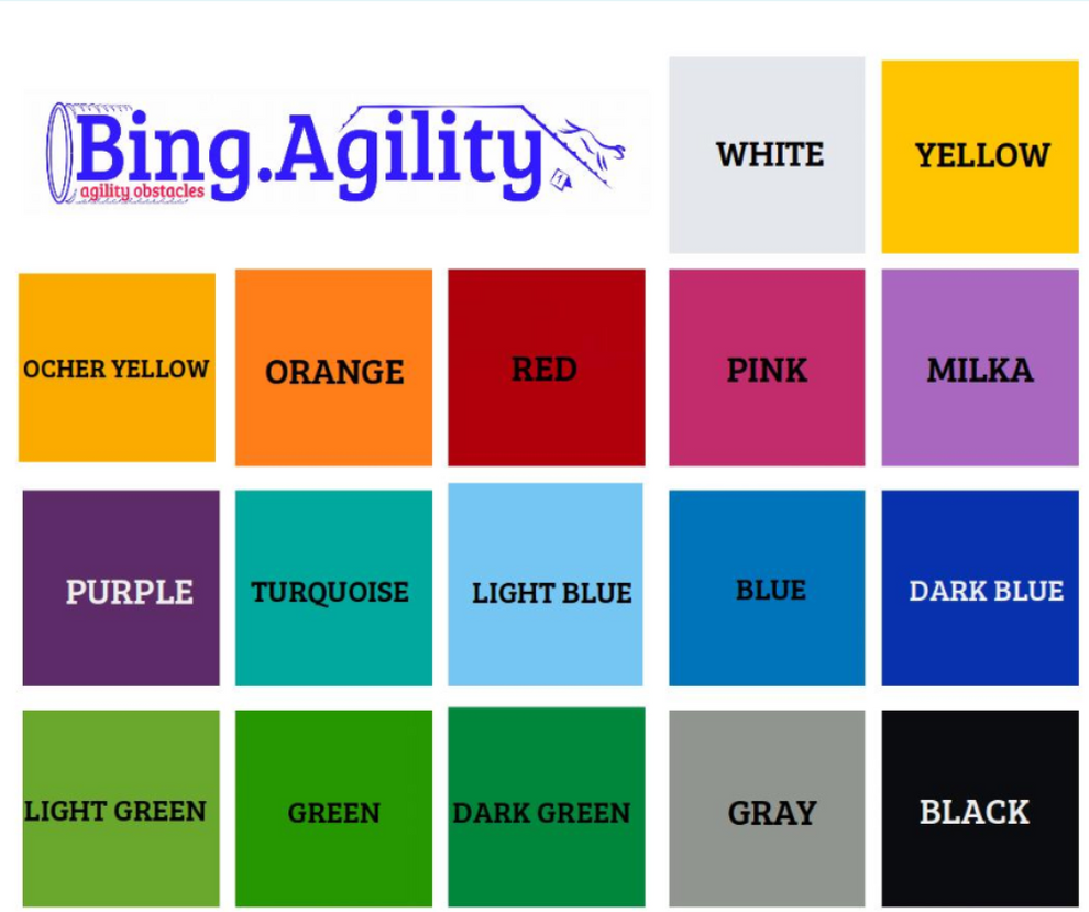 Bing.Agility Competition Weave Poles – Active Dog Essentials