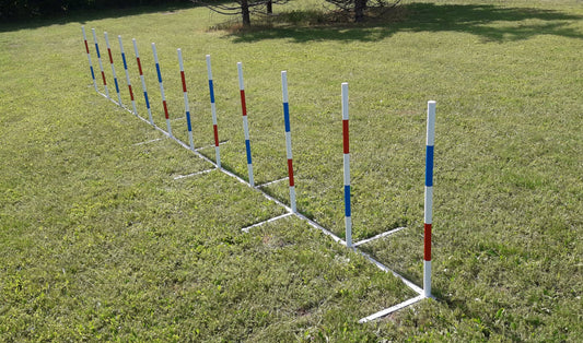 Bing.Agility Competition Weave Poles